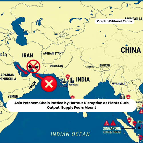 Asia Petchem Chain Rattled by Hormuz Disruption as Plants Curb Output, Supply Fears Mount