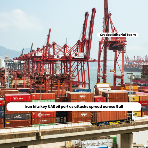 Iran hits key UAE oil port as attacks spread across Gulf