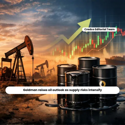 Goldman raises oil outlook as supply risks intensify