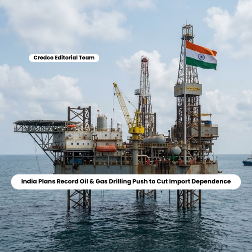 India Plans Record Oil & Gas Drilling Push to Cut Import Dependence