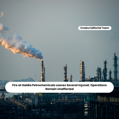 Fire at Haldia Petrochemicals Leaves Several Injured; Operations Remain Unaffected