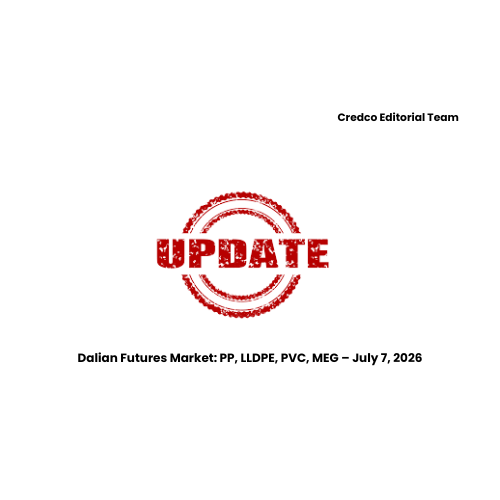 Dalian Futures Market: PP, LLDPE, PVC, MEG – July 7, 2026