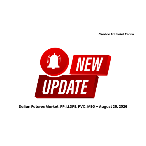 Dalian Futures Market: PP, LLDPE, PVC, MEG – August 25, 2026