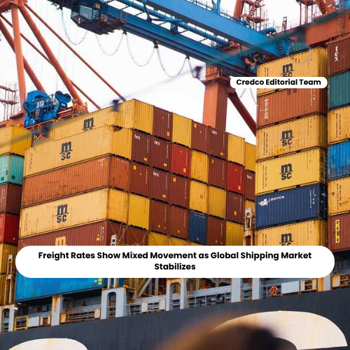 Freight Rates Show Mixed Movement as Global Shipping Market Stabilizes